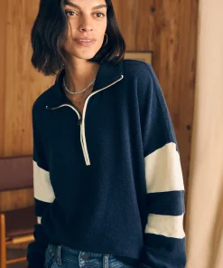 Fashion Beach Fleece Quarter Zip - Women Hoodies & Sweatshirts