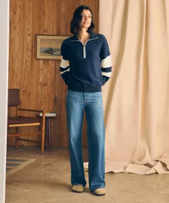 Fashion Beach Fleece Quarter Zip - Women Hoodies & Sweatshirts