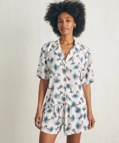 Online Cabana Camp Shirt - Women Shirts & Tops