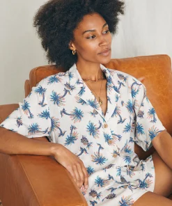 Online Cabana Camp Shirt - Women Shirts & Tops