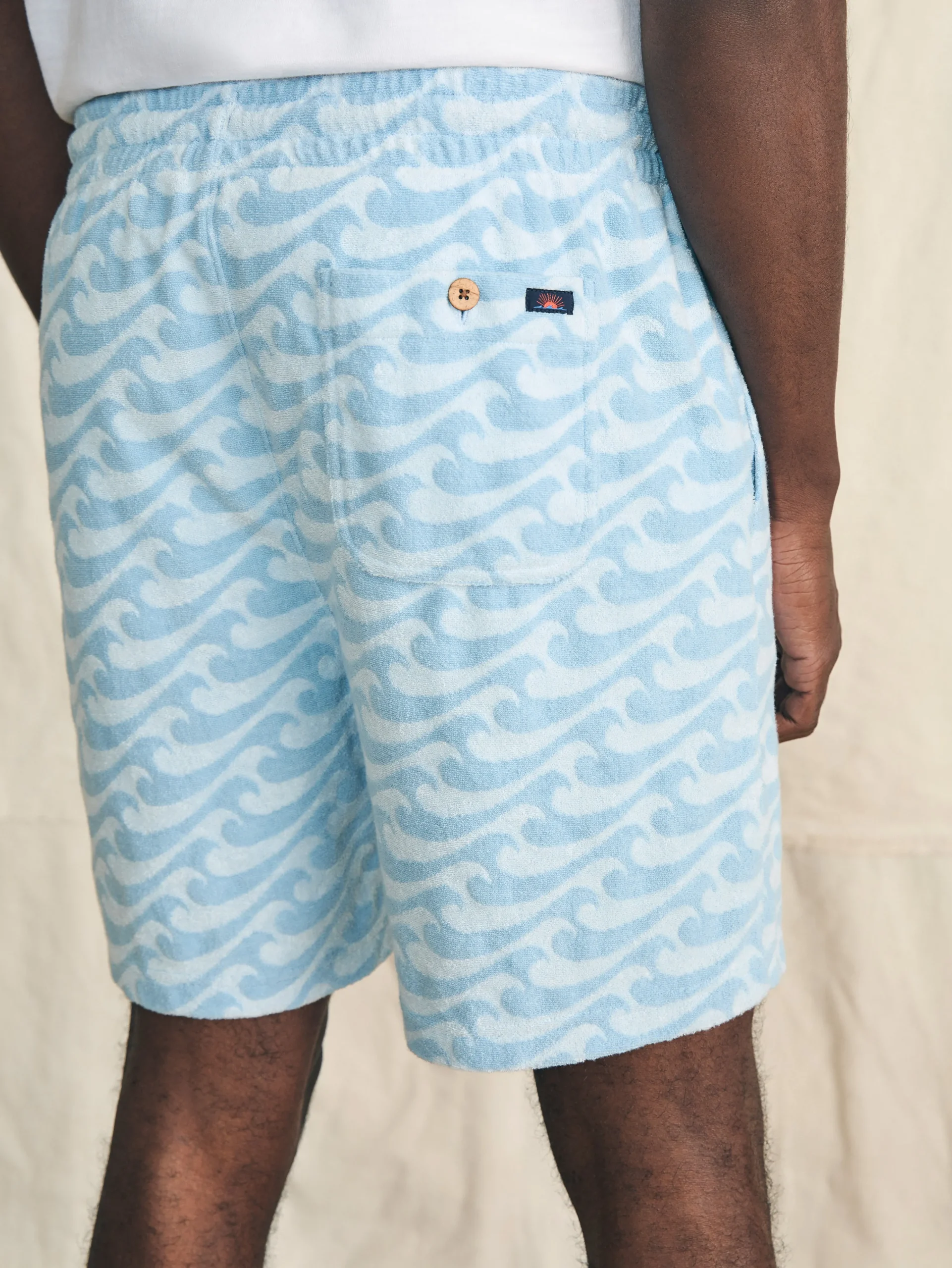 Outlet Cabana Towel Terry Sweatshort - Shorts