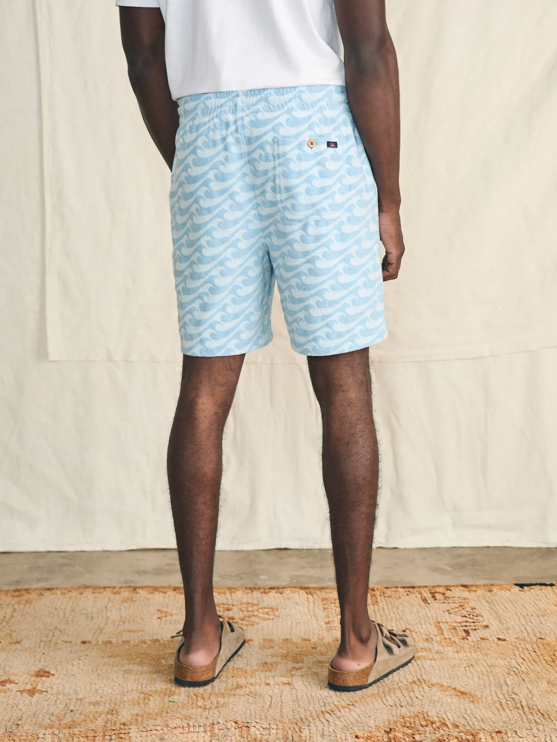 Outlet Cabana Towel Terry Sweatshort - Shorts