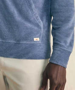 Fashion Cabana Towel Terry Zip Hoodie - Hoodies & Sweatshirts