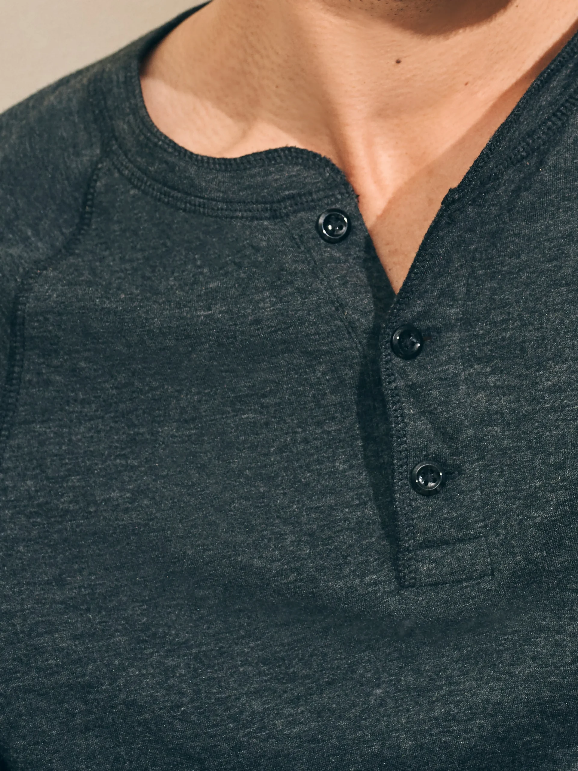 Sale Cloud Cotton Long-Sleeve Henley (Tall) - T-Shirts & Henleys