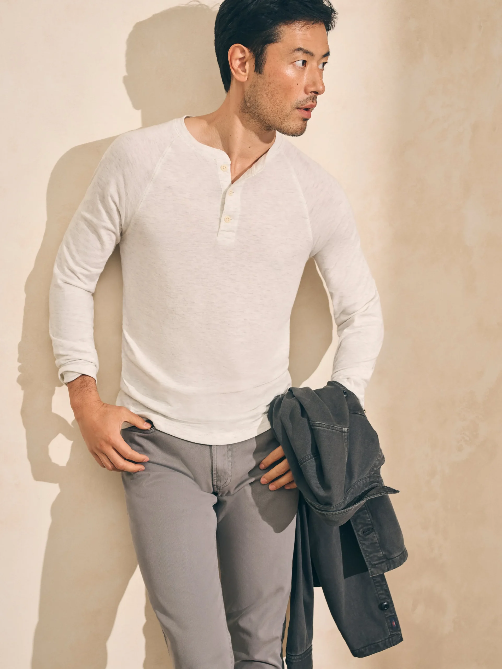 Sale Cloud Cotton Long-Sleeve Henley (Tall) - T-Shirts & Henleys