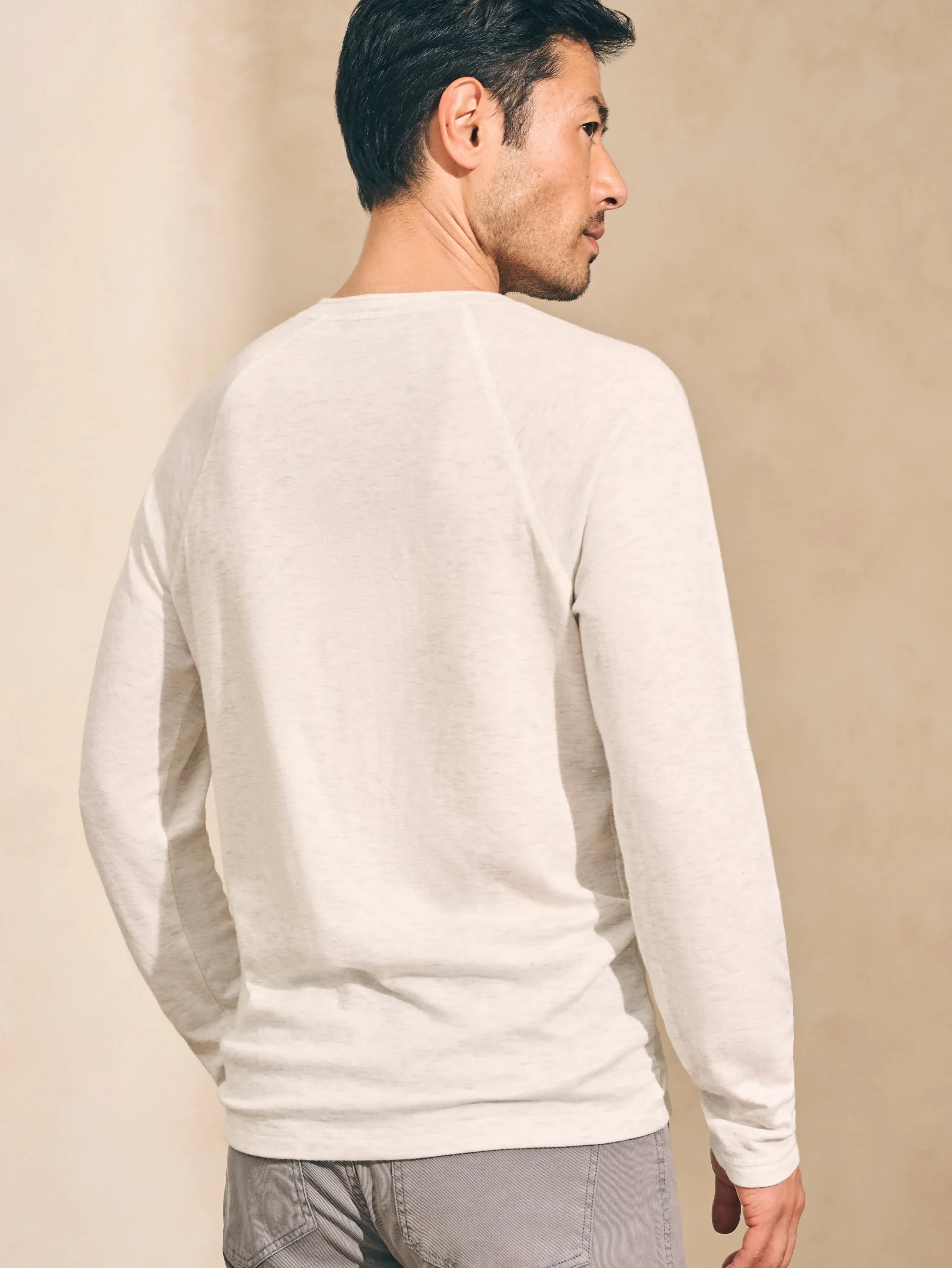 Sale Cloud Cotton Long-Sleeve Henley (Tall) - T-Shirts & Henleys