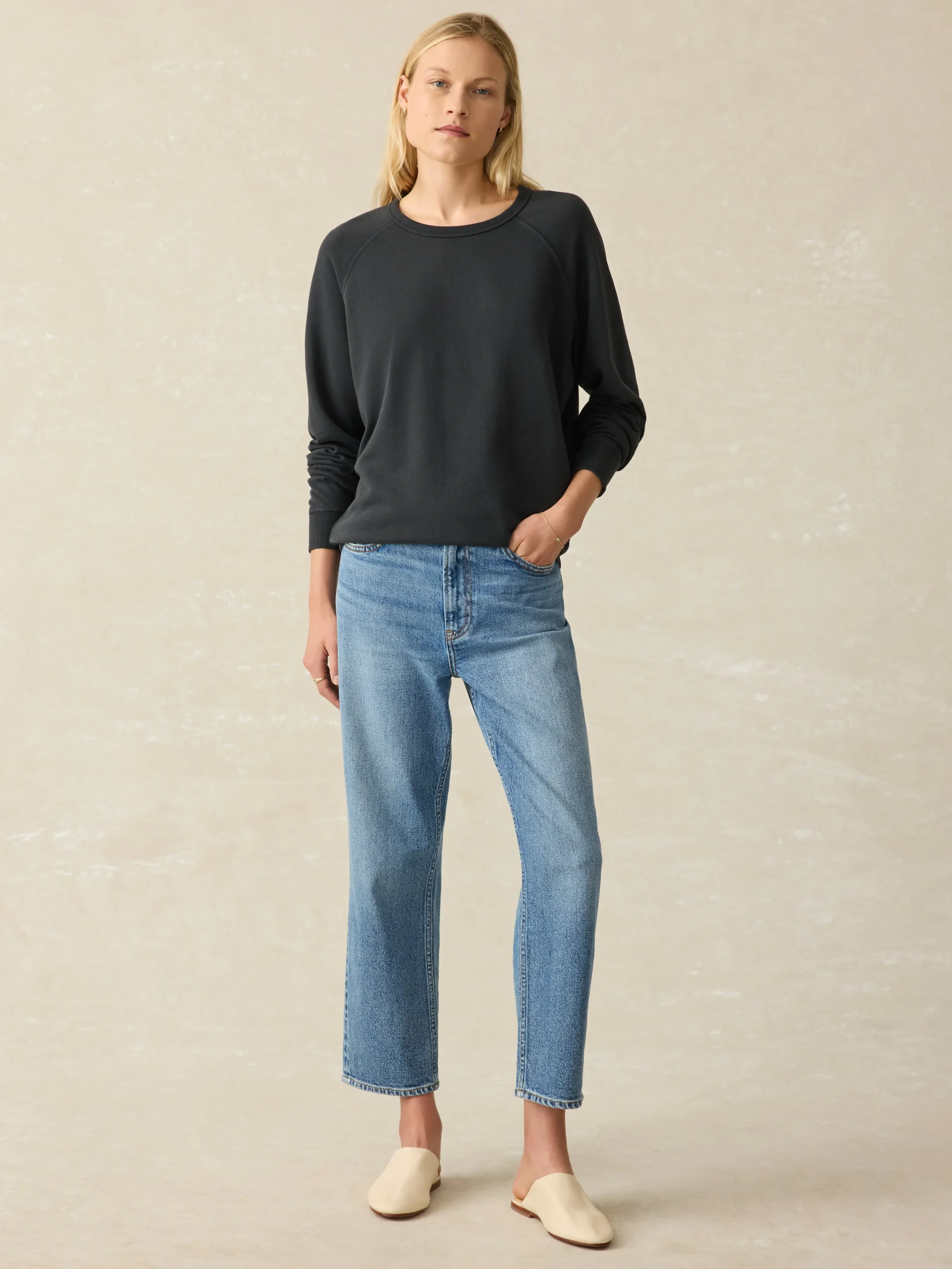 New Coastal Cloud Crew - Women Hoodies & Sweatshirts