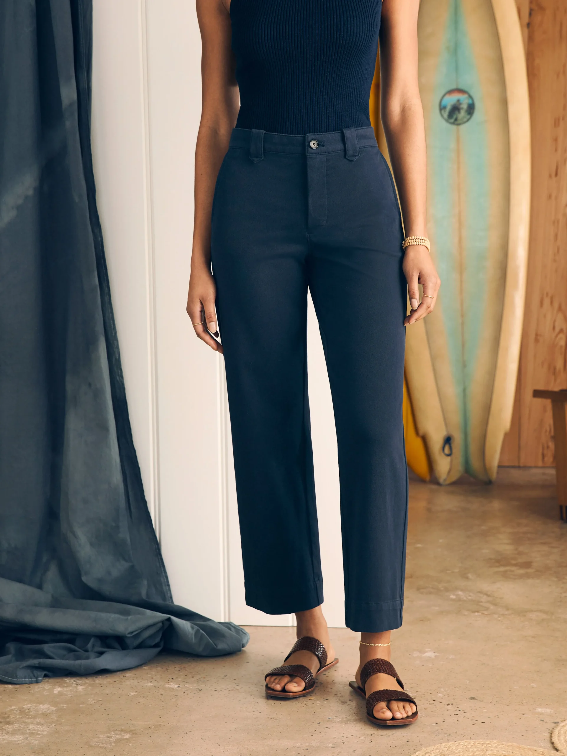 Outlet Coastline Stretch Chino - Women Pants