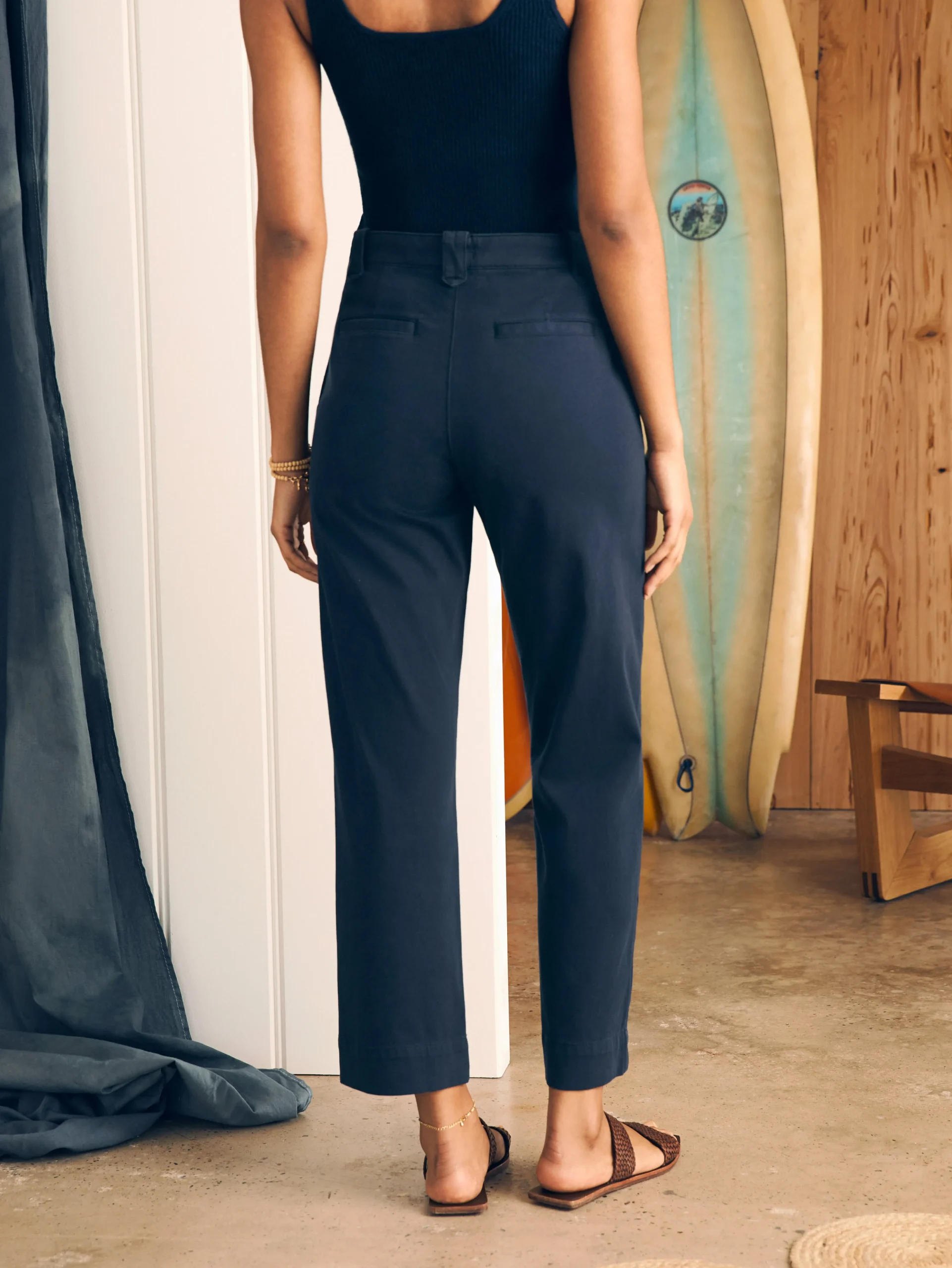 Outlet Coastline Stretch Chino - Women Pants