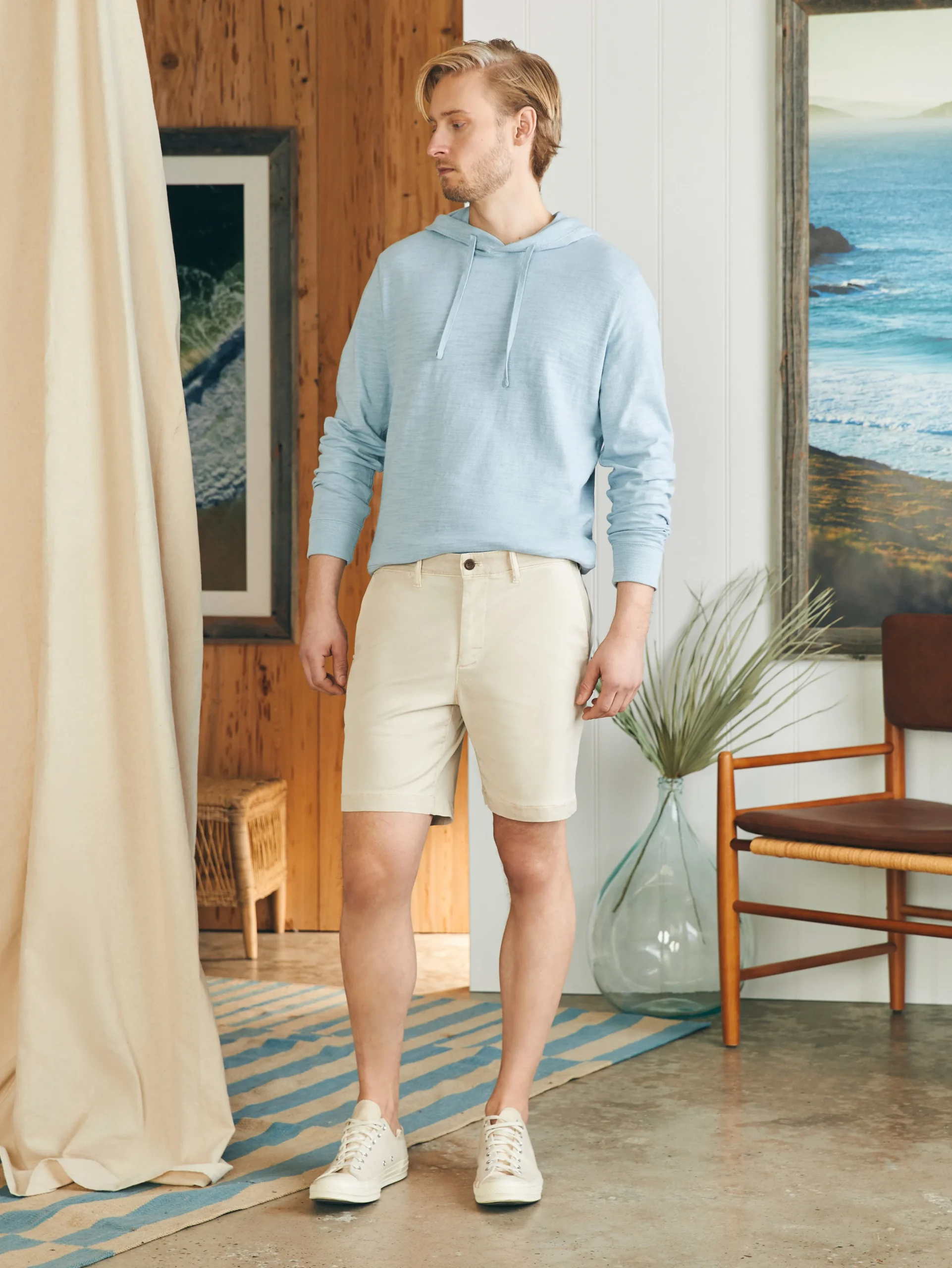 Fashion Coastline Stretch Chino Short (8" Inseam) - Shorts