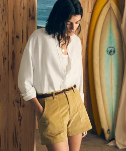 Discount Cord Patch Pocket Short - Women Shorts & Skirts