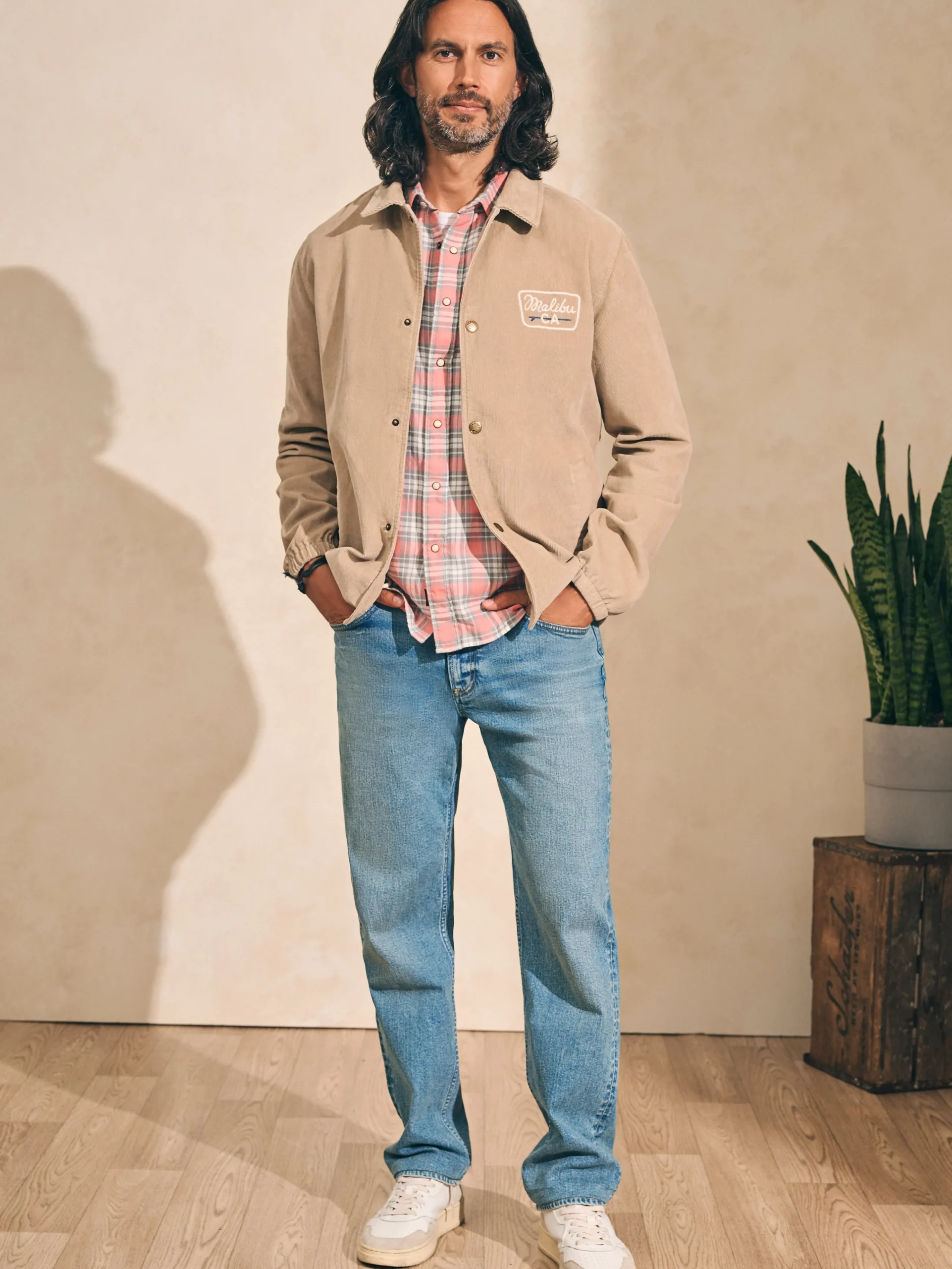 Sale Corduroy Coaches Jacket - Jackets & Vests