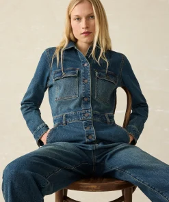 Online Denim Michelle Jumpsuit - Women Dresses
