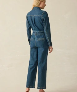 Online Denim Michelle Jumpsuit - Women Dresses
