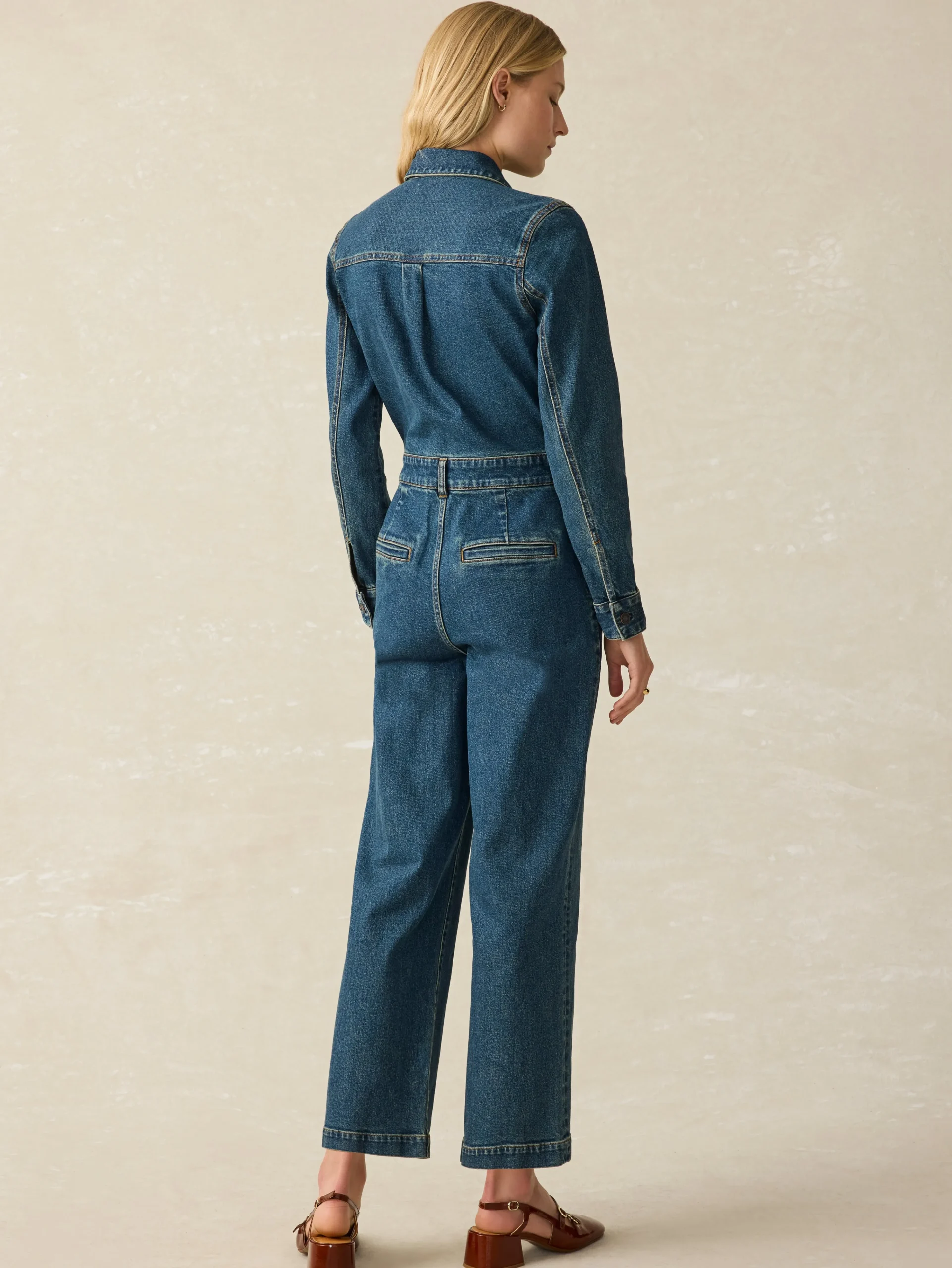 Online Denim Michelle Jumpsuit - Women Dresses
