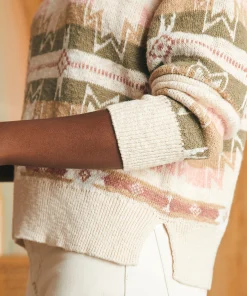 Best Doug Good Feather Cotton Slub Pullover - Women Sweaters