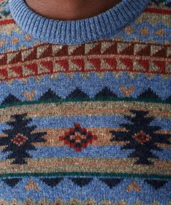 Clearance Doug Good Feather Fair Isle Sweater - Sweaters