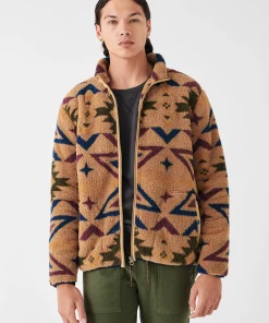 New Doug Good Feather High Pile Fleece Full Zip - Jackets & Vests