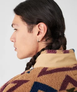 New Doug Good Feather High Pile Fleece Full Zip - Jackets & Vests