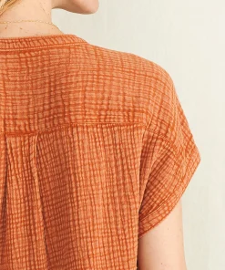 Outlet Dream Cotton Gauze Desmond Top - Women Shirts & Tops