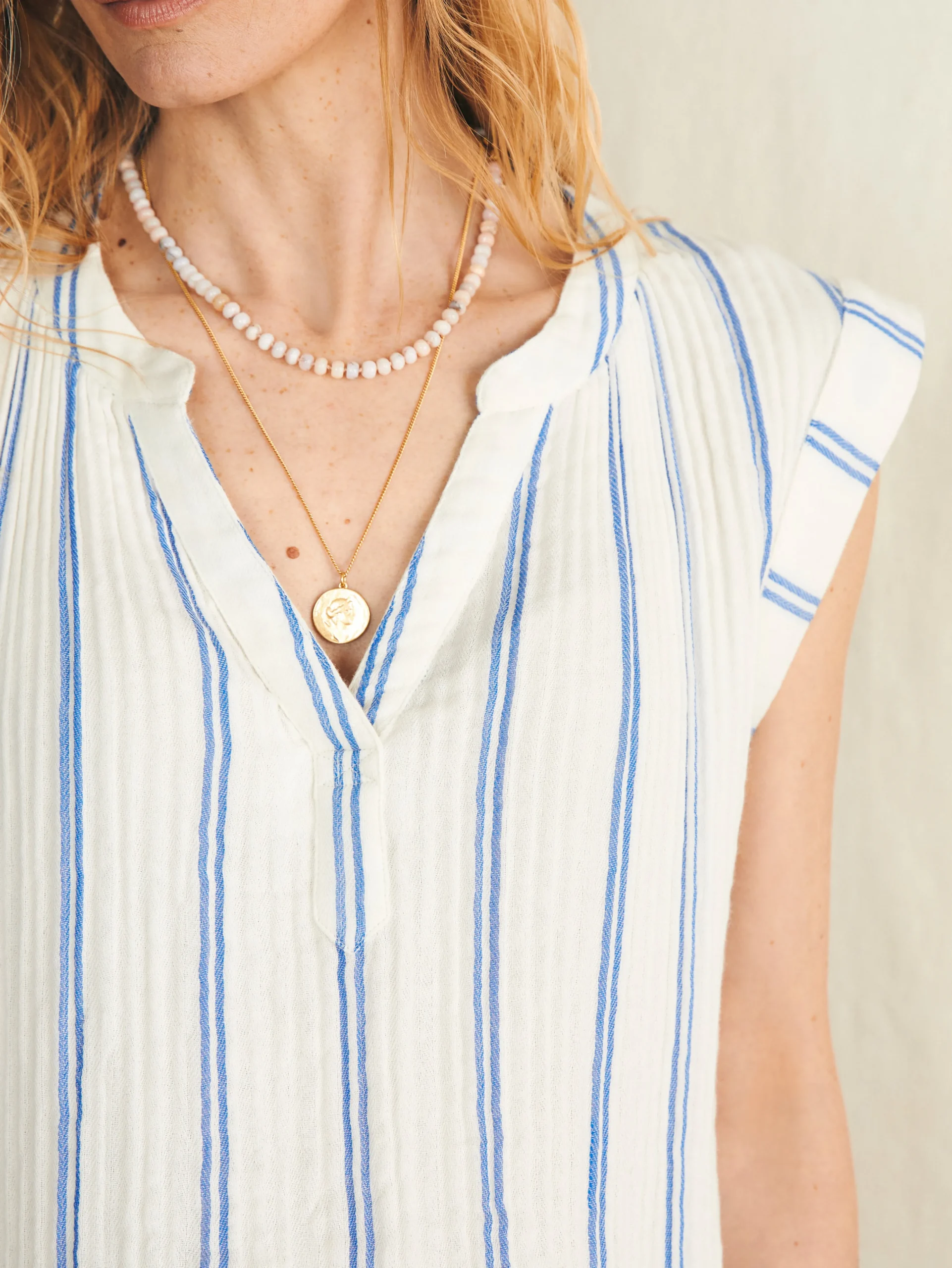 Outlet Dream Cotton Gauze Dylan Top - Women Shirts & Tops