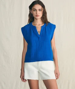 Outlet Dream Cotton Gauze Dylan Top - Women Shirts & Tops