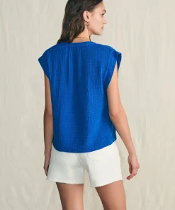 Outlet Dream Cotton Gauze Dylan Top - Women Shirts & Tops