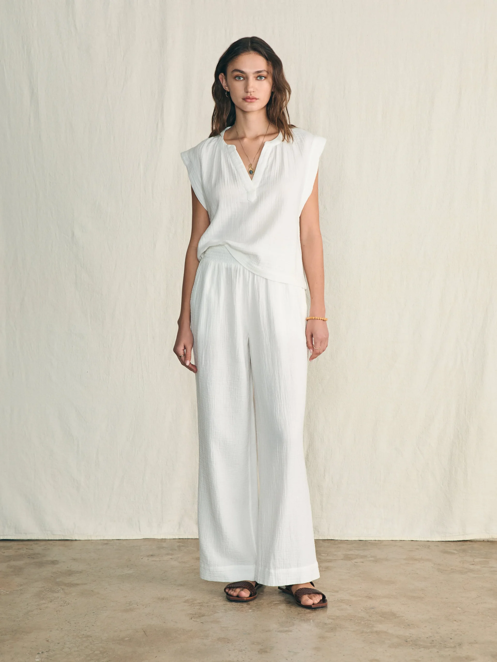 Online Dream Cotton Gauze Dylan Top - Women Shirts & Tops