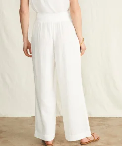 Clearance Dream Cotton Gauze Wide Leg Pant - Women Pants