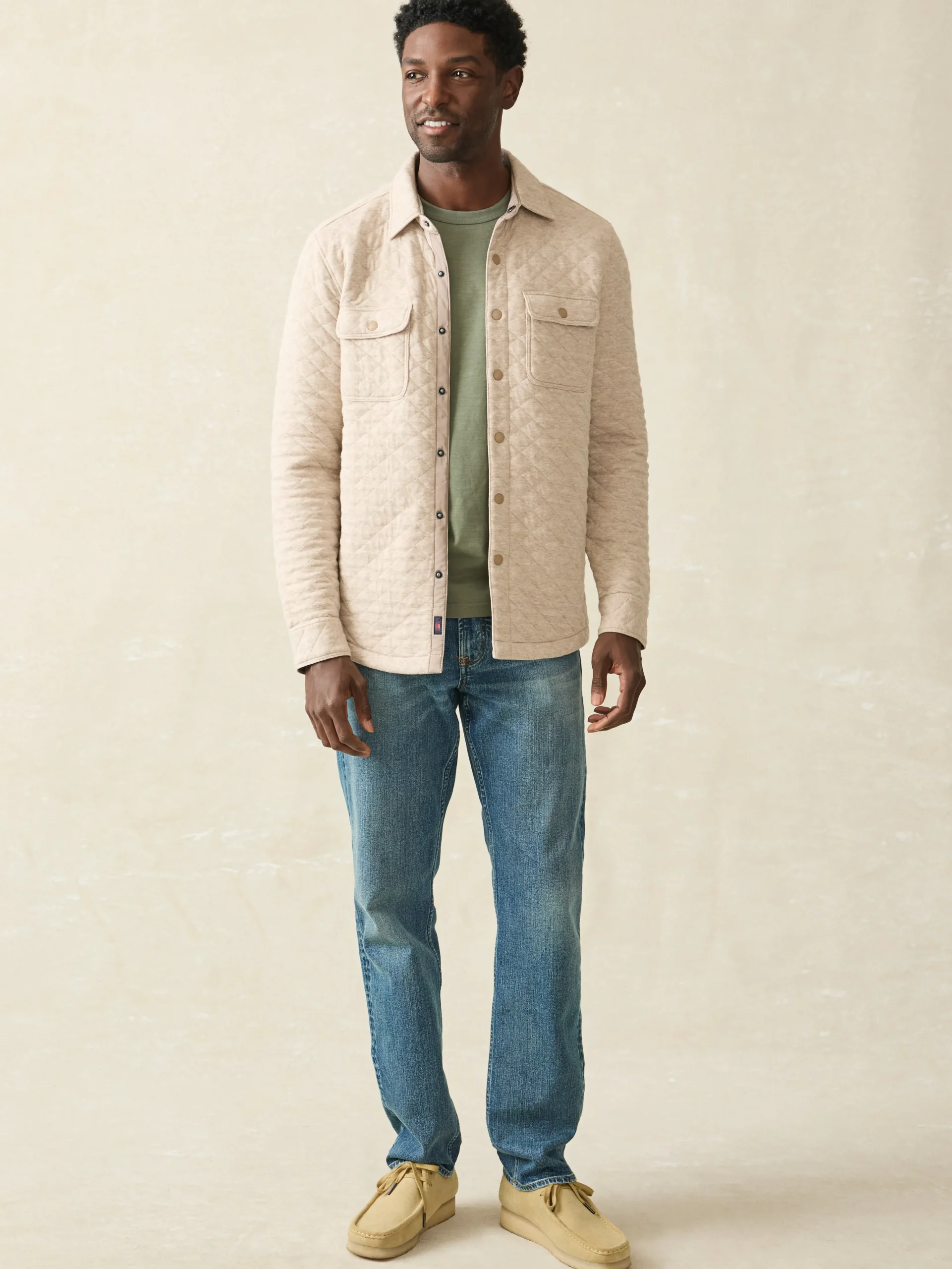 Fashion Epic Quilted Fleece CPO (Tall) - Jackets & Vests