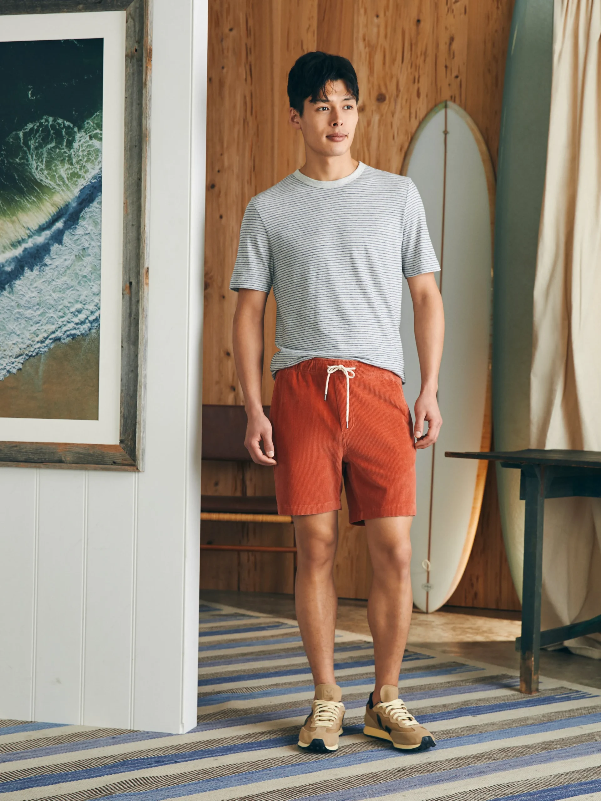 Sale Essential Italian Knit Cord Short (6" Inseam) - Shorts