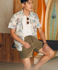 Outlet Essential Italian Knit Cord Short (6" Inseam) - Shorts