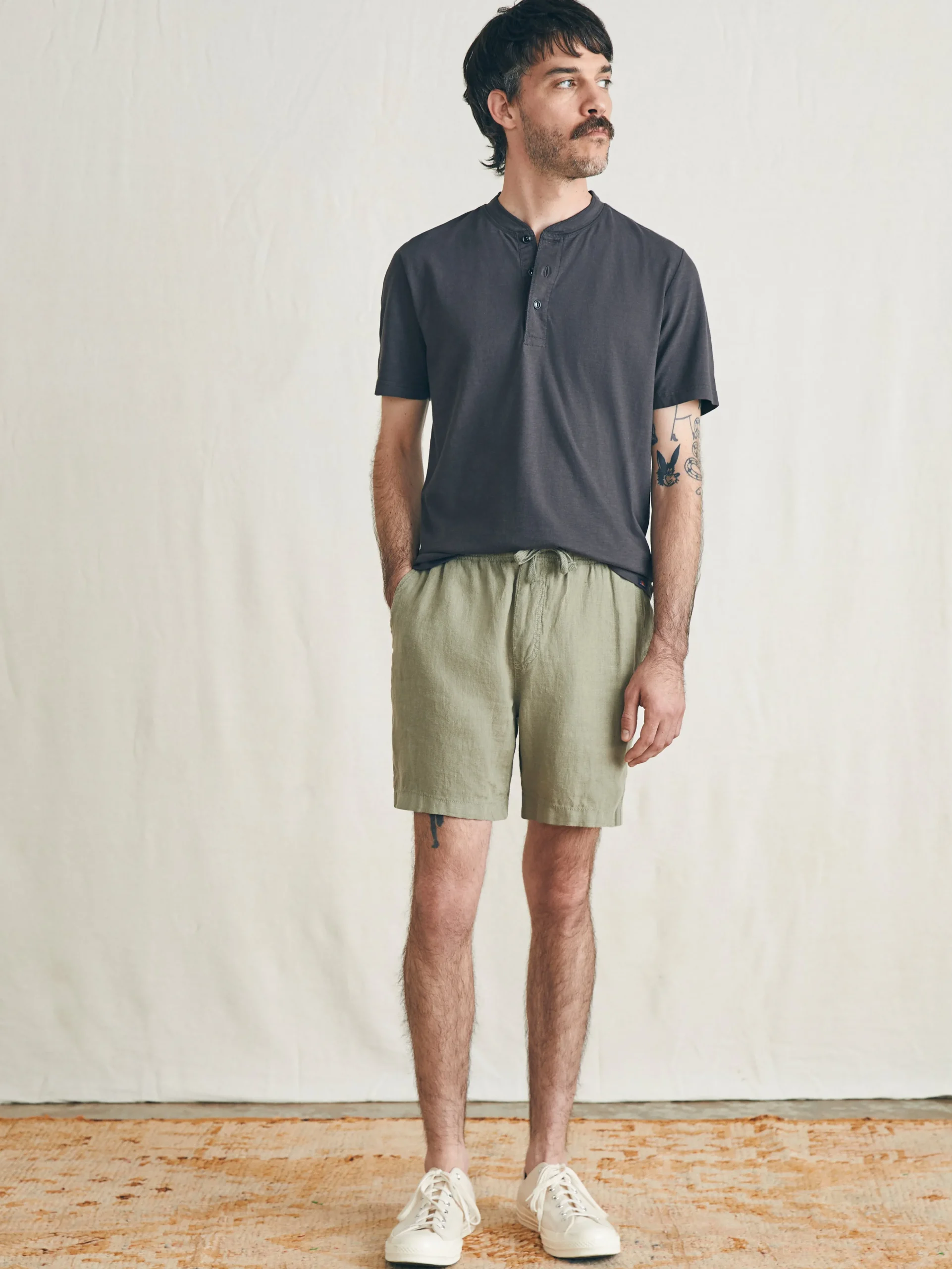 New Essential Linen Short (6.5" Inseam) - Shorts