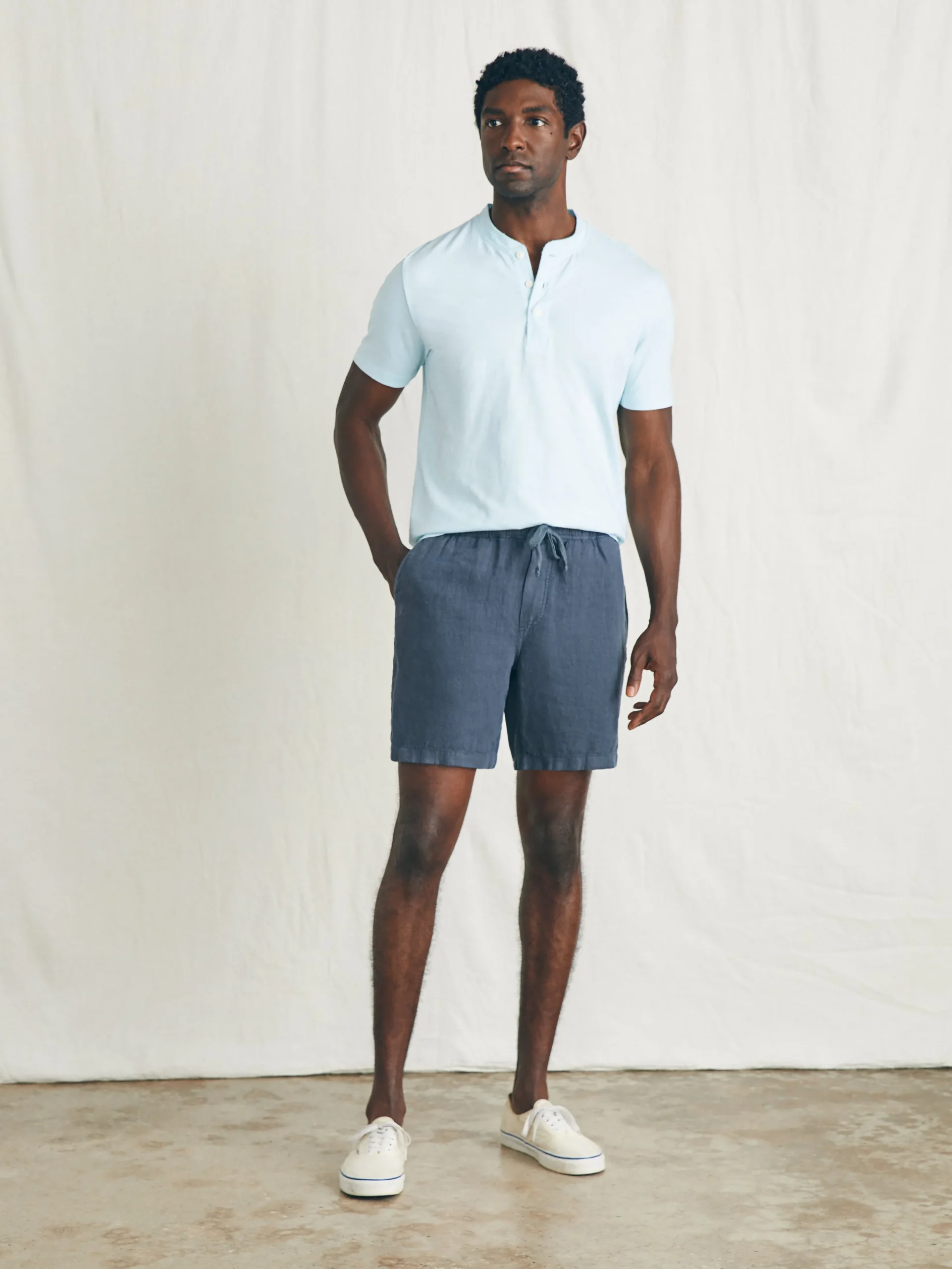 Outlet Essential Linen Short (6.5" Inseam) - Shorts