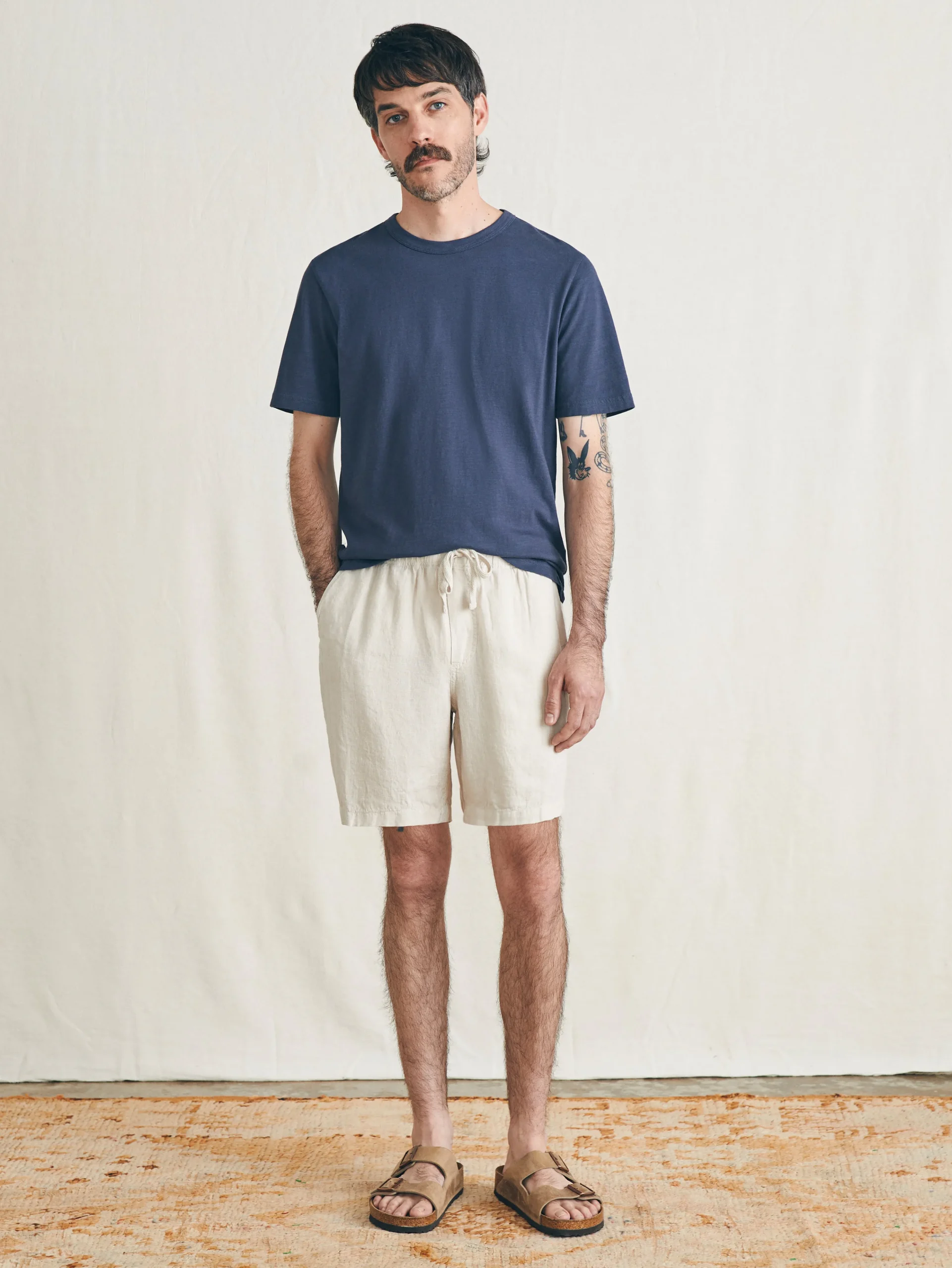 Online Essential Linen Short (6.5" Inseam) - Shorts