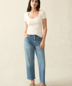 Discount Freestyle Rib Knit Tee - Women T-Shirts