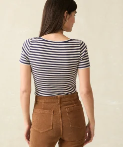 Clearance Freestyle Rib Knit Tee - Women T-Shirts