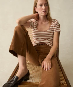 Online Freestyle Rib Knit Tee - Women T-Shirts