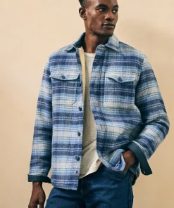 Outlet High Pile Fleece Lined Wool CPO - Jackets & Vests