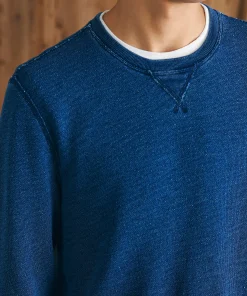 Outlet Indigo Crewneck - Hoodies & Sweatshirts
