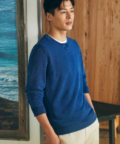 Outlet Indigo Crewneck - Hoodies & Sweatshirts