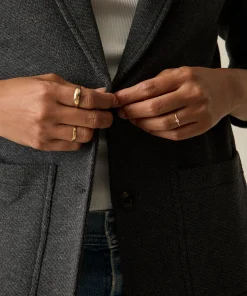 Outlet Inlet Knit Blazer - Women Blazers & Outerwear