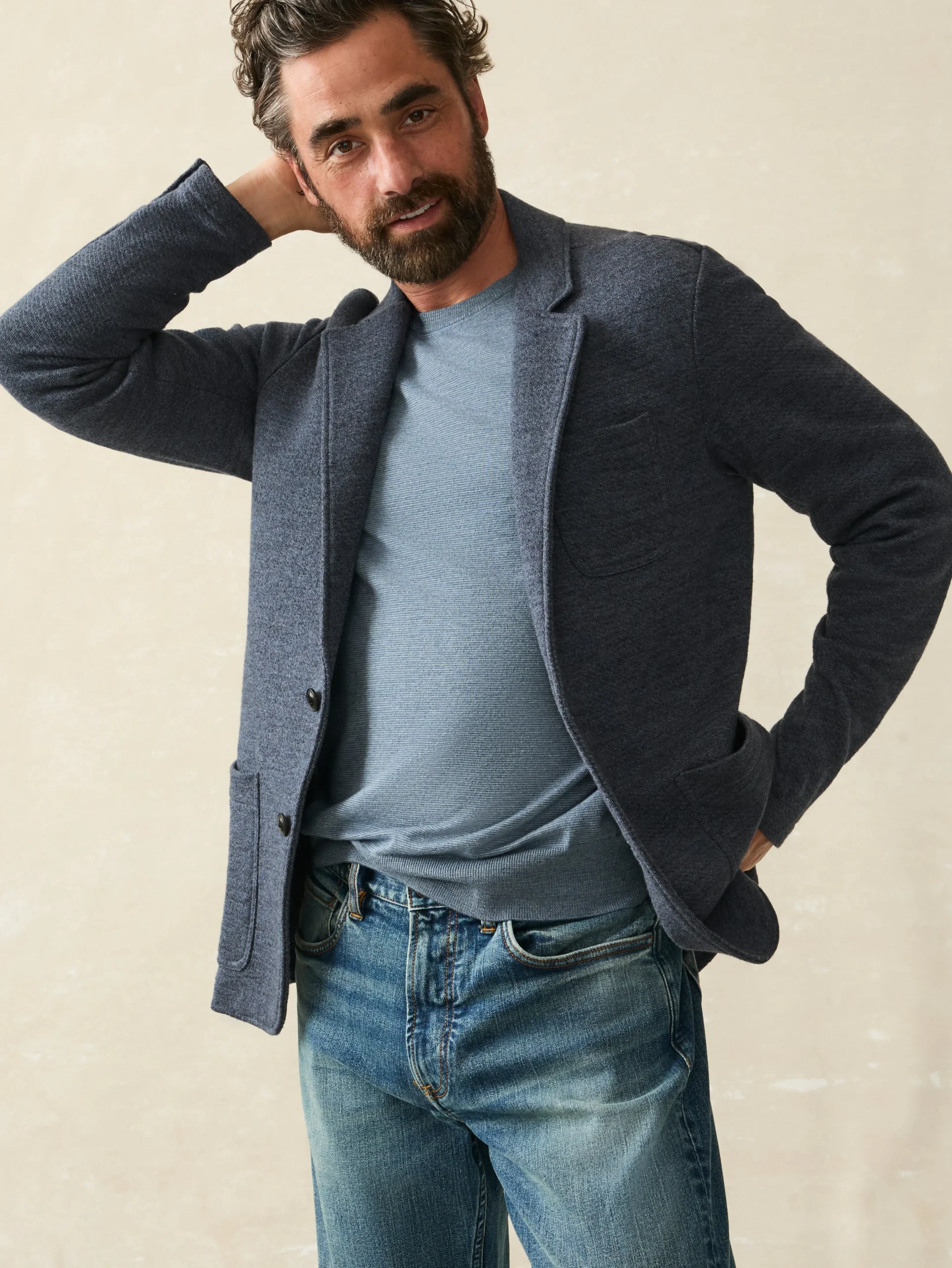 Sale Inlet Knit Blazer - Blazers