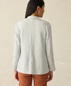 Clearance Inlet Knit Blazer - Women Blazers & Outerwear