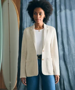Best Inlet Knit Blazer - Women Blazers & Outerwear