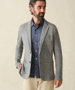 Outlet Inlet Knit Blazer - Blazers