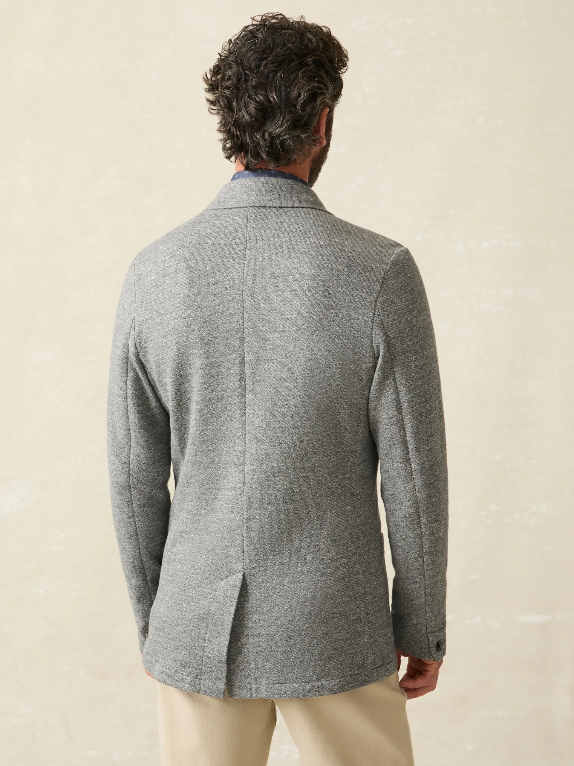 Outlet Inlet Knit Blazer - Blazers