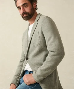 Clearance Inlet Knit Blazer - Blazers