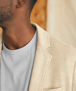 Online Inlet Knit Blazer (Short) - Blazers