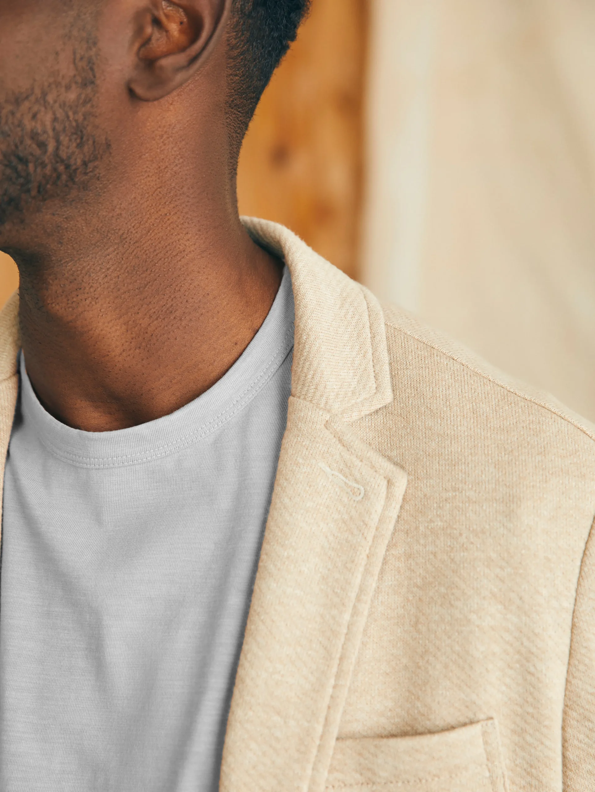 Online Inlet Knit Blazer (Short) - Blazers